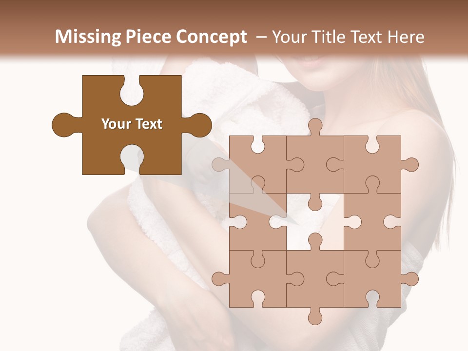 Kissing Newborn Naked PowerPoint Template