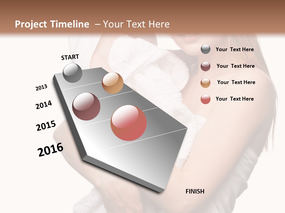 Kissing Newborn Naked PowerPoint Template