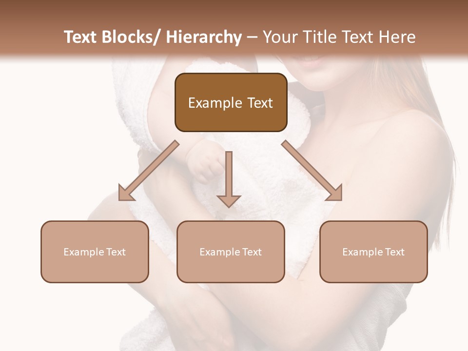Kissing Newborn Naked PowerPoint Template