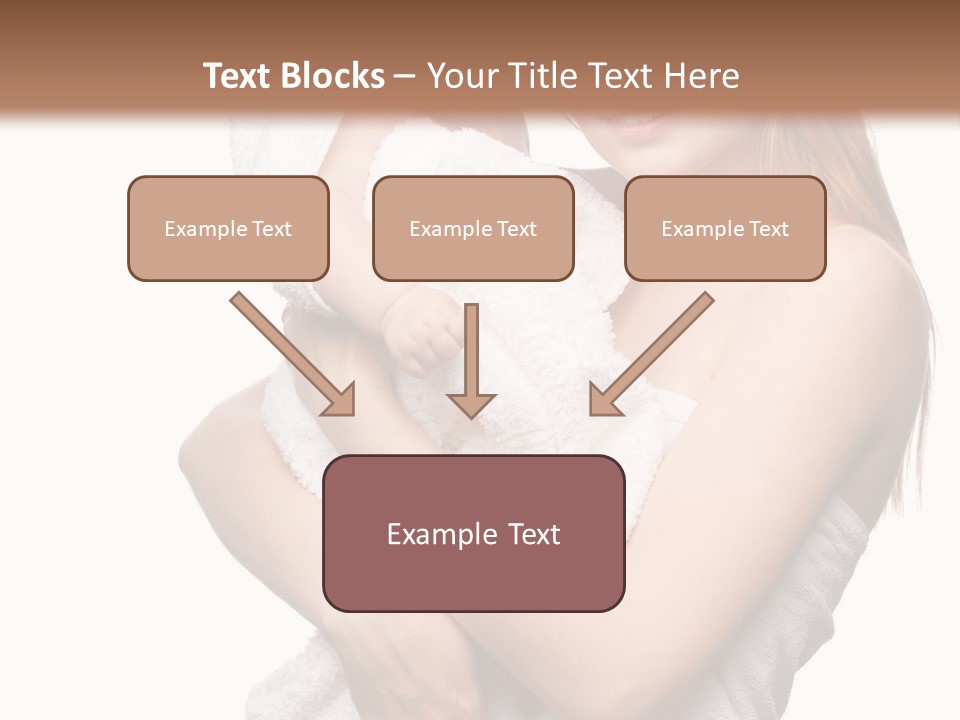 Kissing Newborn Naked PowerPoint Template