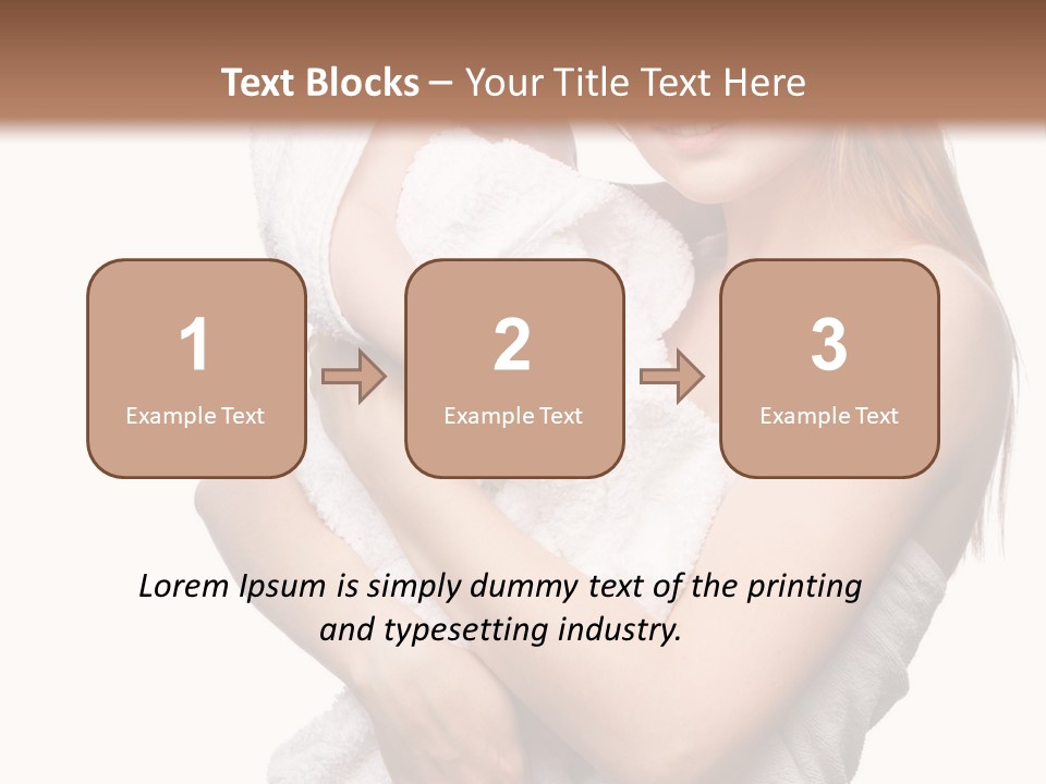 Kissing Newborn Naked PowerPoint Template