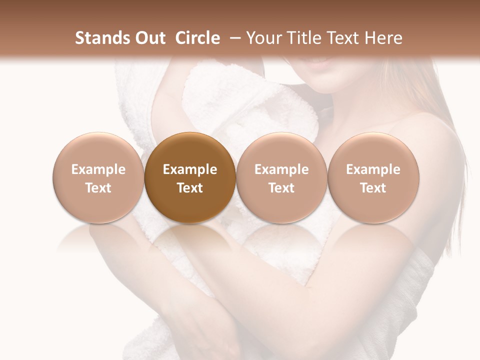 Kissing Newborn Naked PowerPoint Template