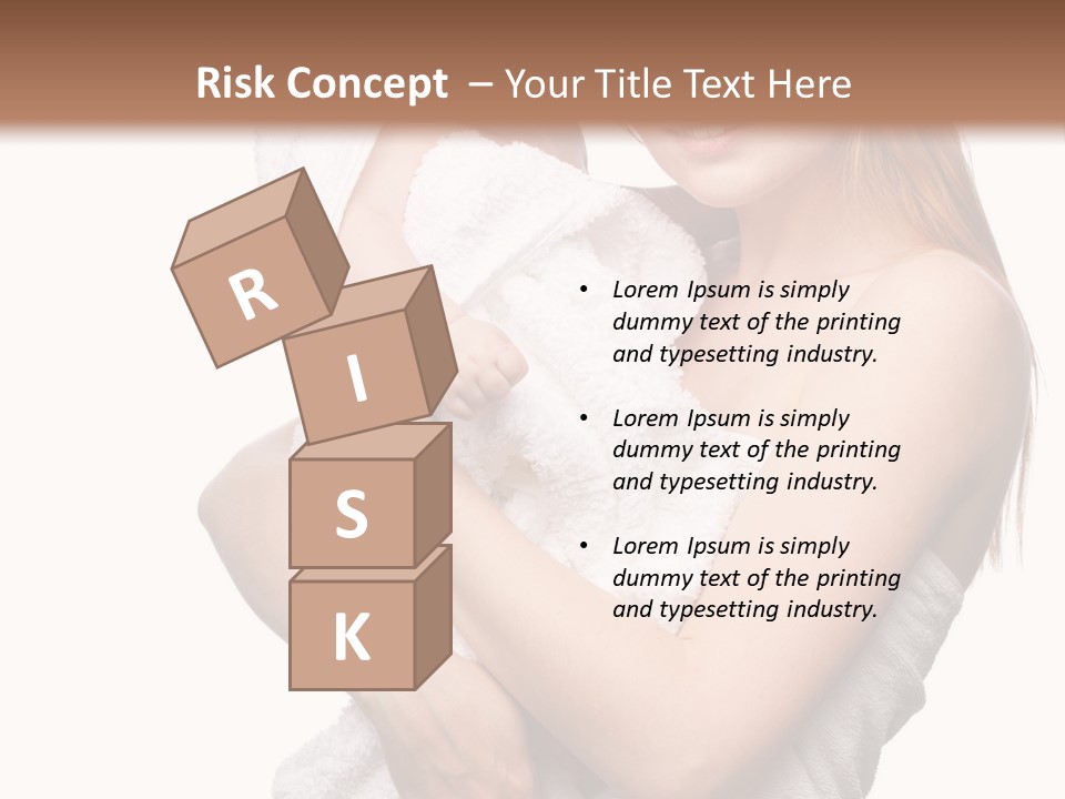 Kissing Newborn Naked PowerPoint Template