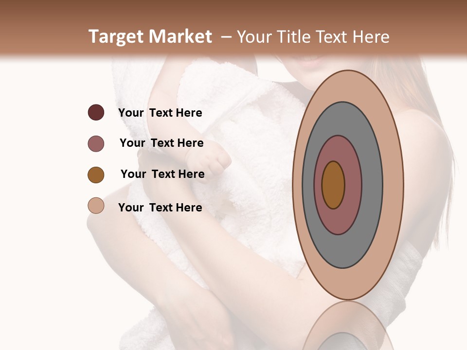 Kissing Newborn Naked PowerPoint Template