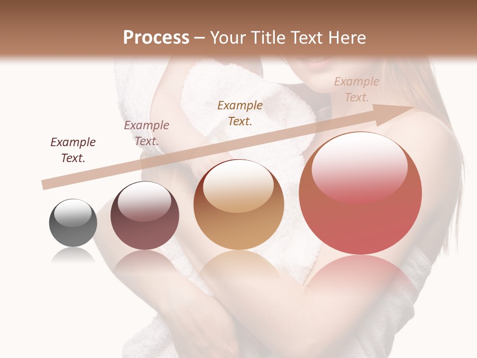 Kissing Newborn Naked PowerPoint Template