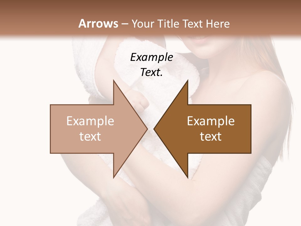 Kissing Newborn Naked PowerPoint Template