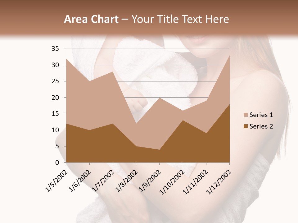 Kissing Newborn Naked PowerPoint Template