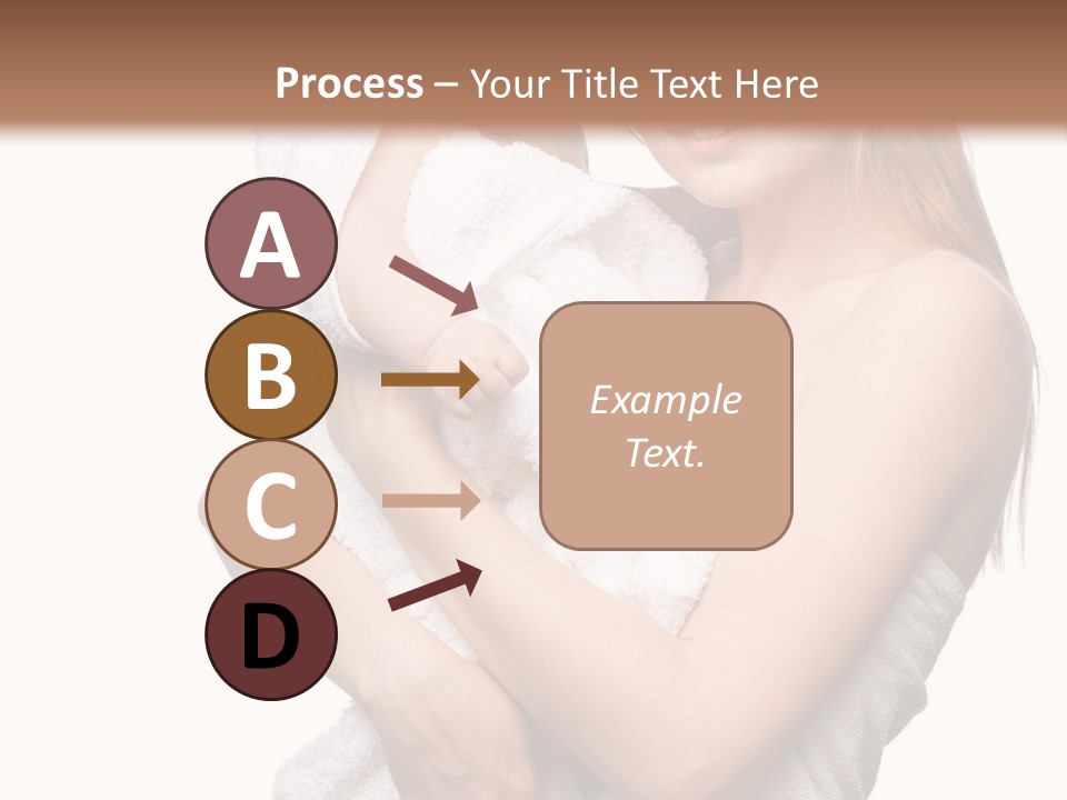 Kissing Newborn Naked PowerPoint Template