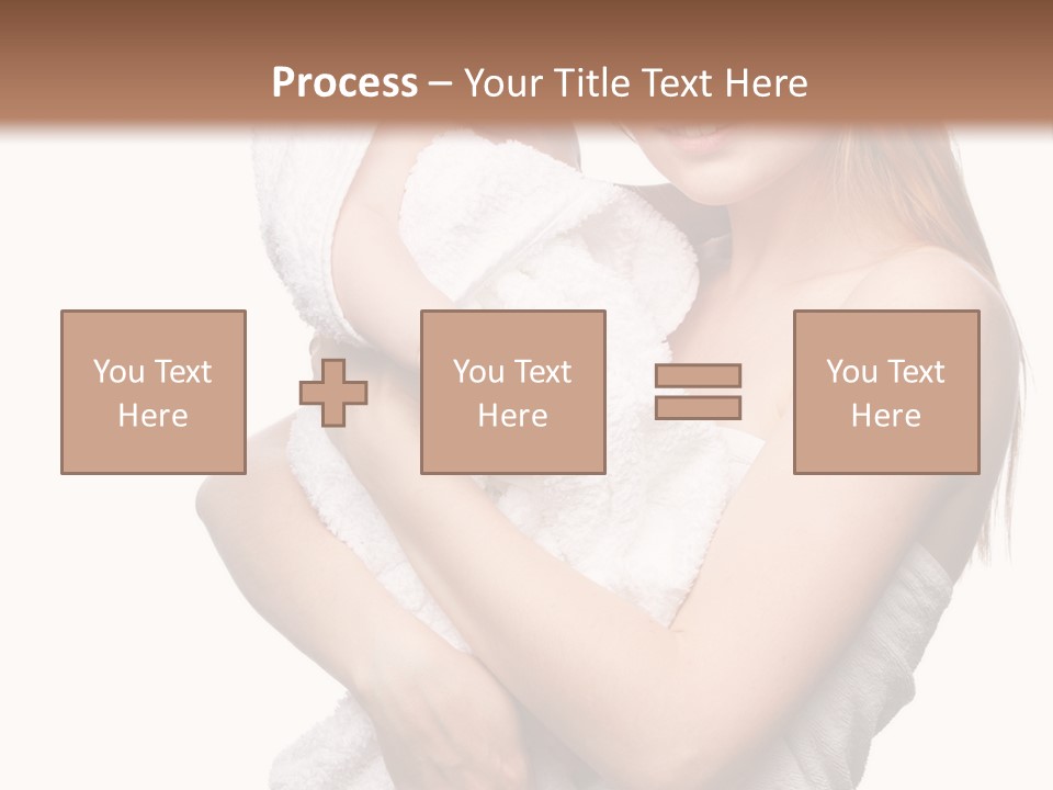 Kissing Newborn Naked PowerPoint Template