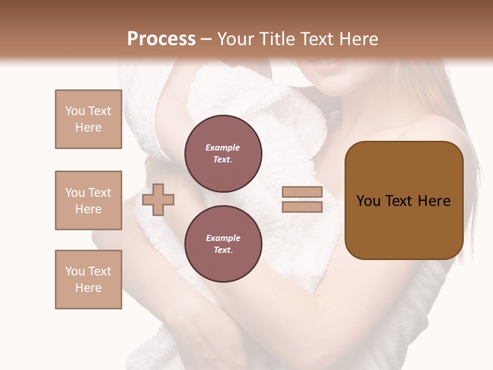 Kissing Newborn Naked PowerPoint Template