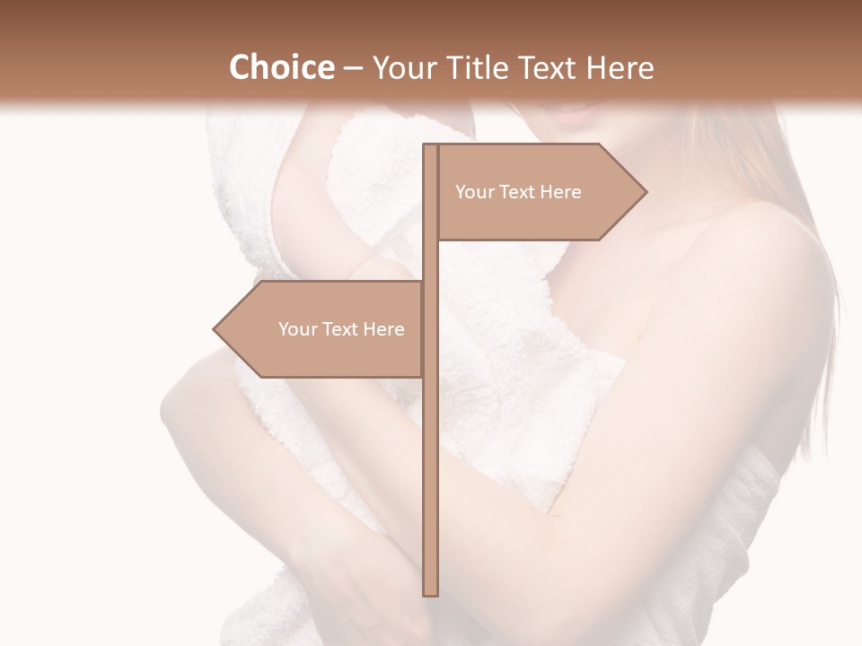 Kissing Newborn Naked PowerPoint Template