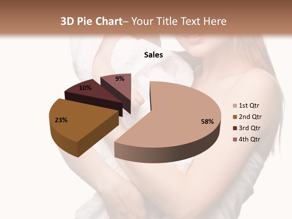 Kissing Newborn Naked PowerPoint Template