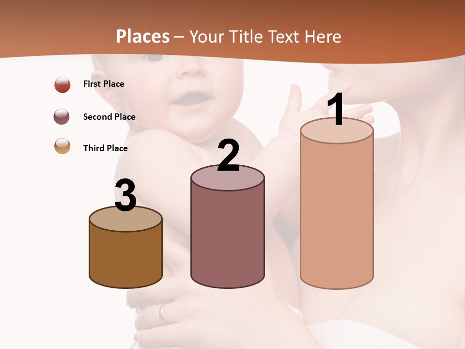 Infant Face Parent PowerPoint Template
