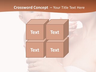 Infant Face Parent PowerPoint Template