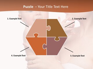 Infant Face Parent PowerPoint Template