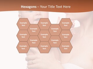 Infant Face Parent PowerPoint Template