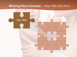 Infant Face Parent PowerPoint Template