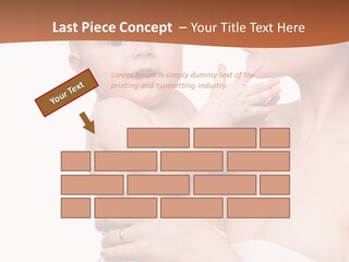 Infant Face Parent PowerPoint Template
