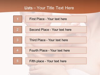 Infant Face Parent PowerPoint Template