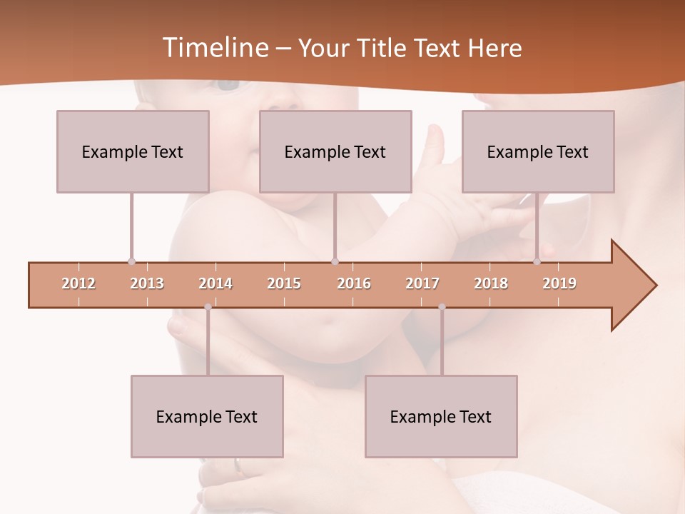 Infant Face Parent PowerPoint Template