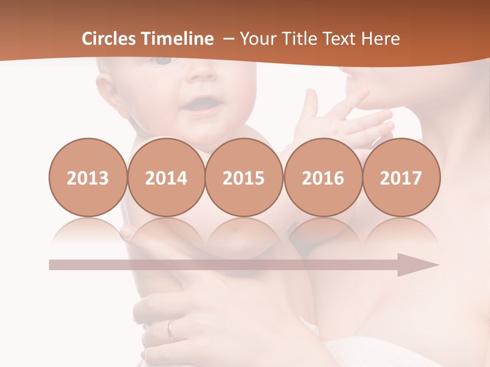 Infant Face Parent PowerPoint Template