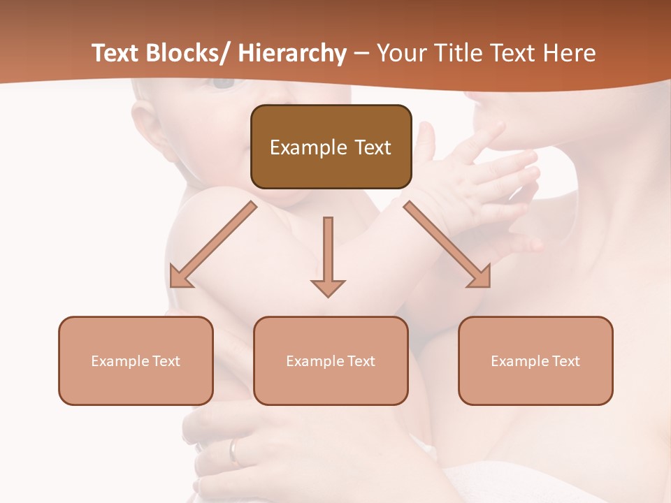 Infant Face Parent PowerPoint Template