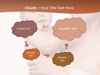 Infant Face Parent PowerPoint Template