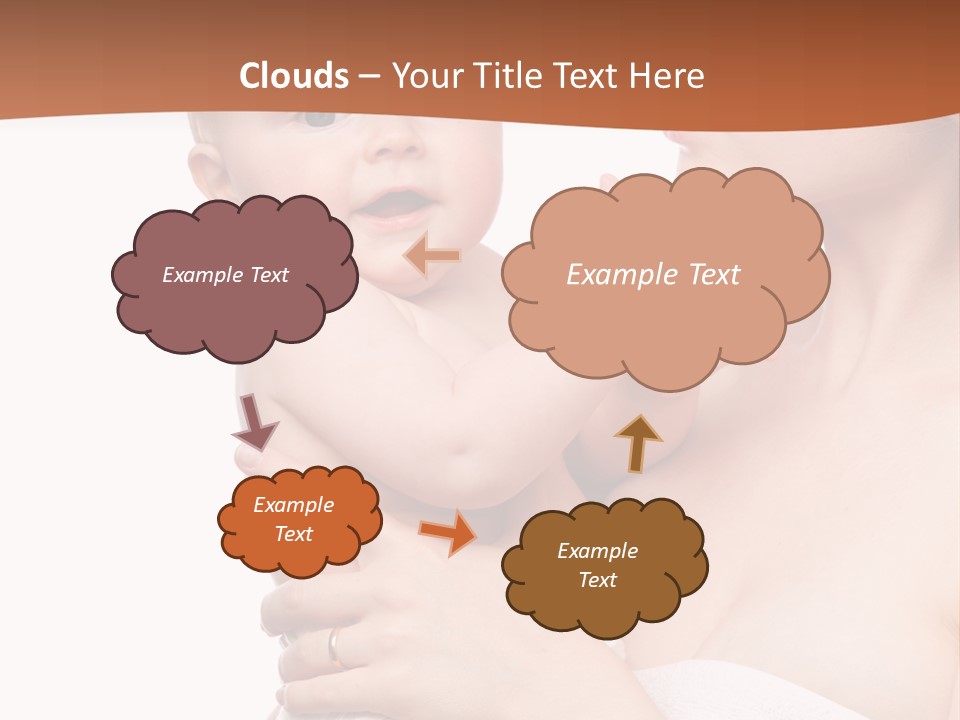 Infant Face Parent PowerPoint Template