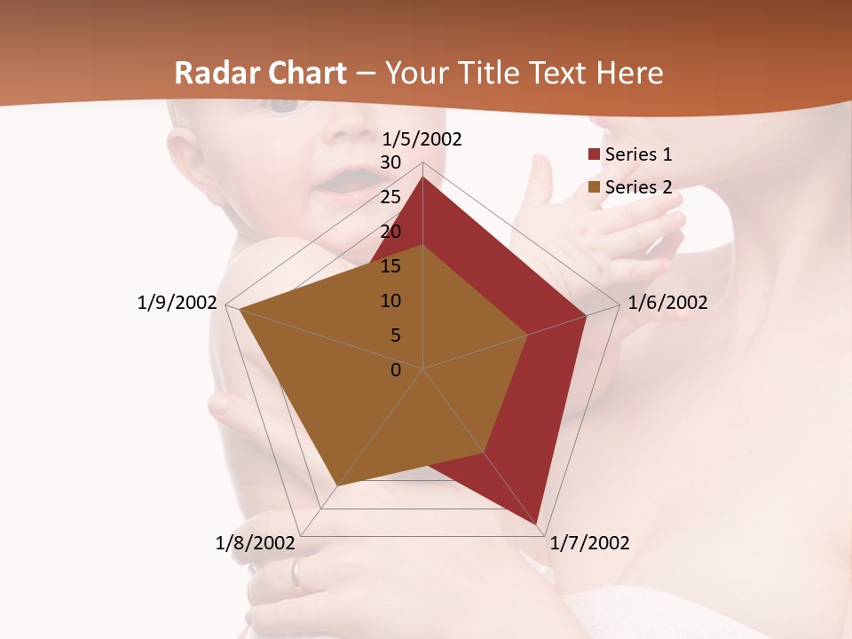 Infant Face Parent PowerPoint Template