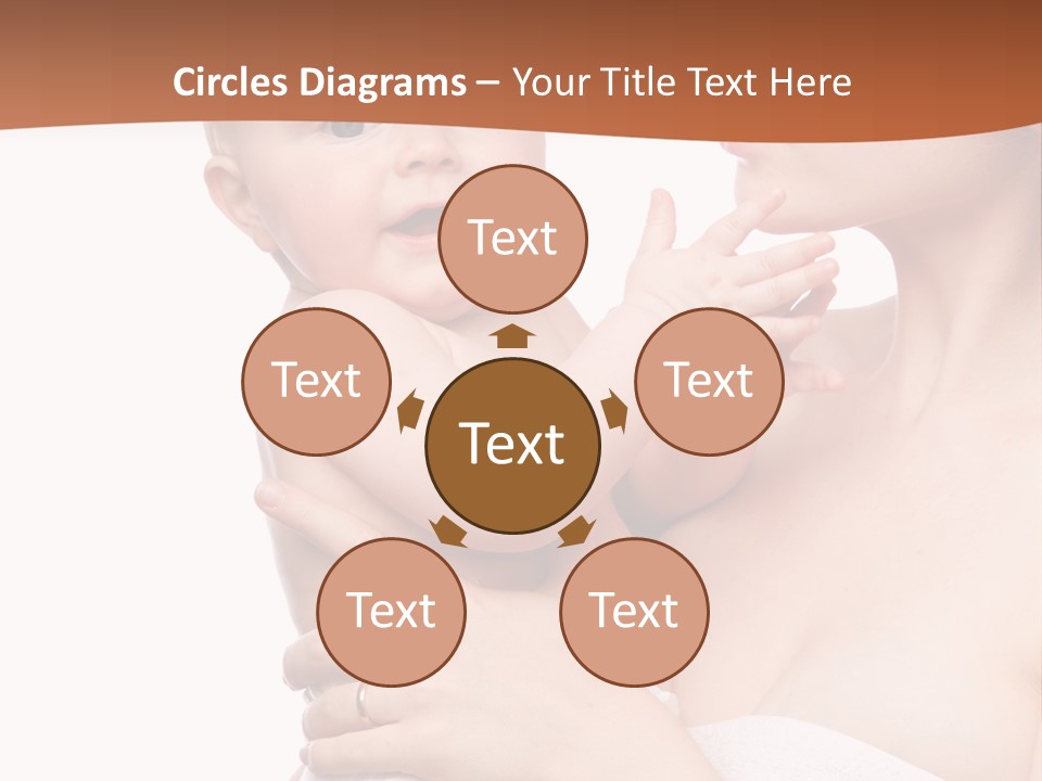 Infant Face Parent PowerPoint Template