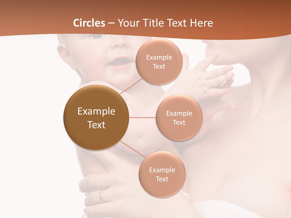 Infant Face Parent PowerPoint Template