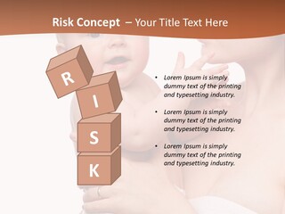 Infant Face Parent PowerPoint Template