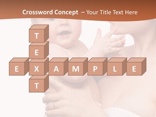 Infant Face Parent PowerPoint Template