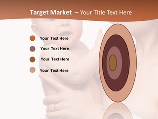 Infant Face Parent PowerPoint Template