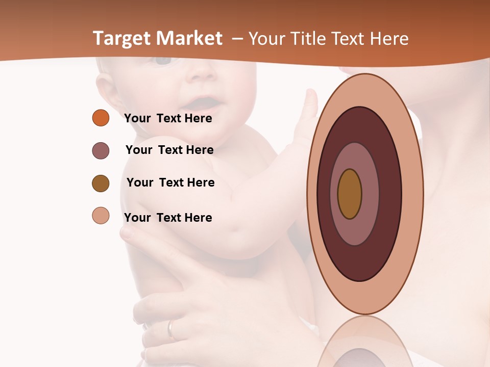 Infant Face Parent PowerPoint Template