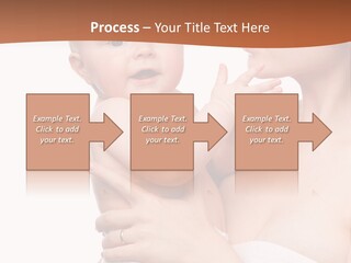 Infant Face Parent PowerPoint Template