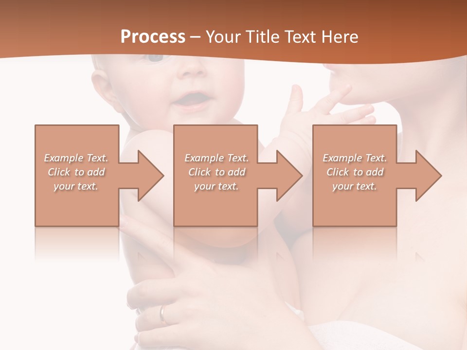 Infant Face Parent PowerPoint Template