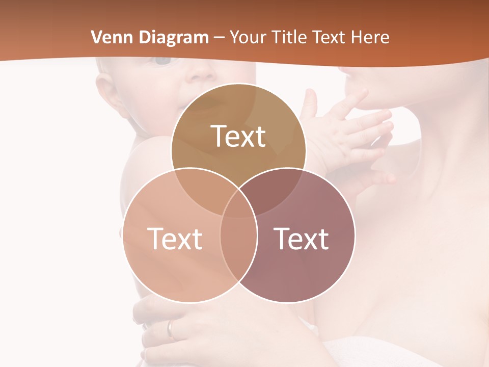 Infant Face Parent PowerPoint Template