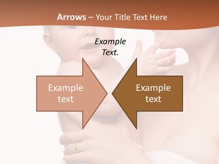 Infant Face Parent PowerPoint Template