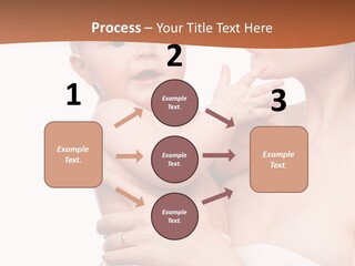 Infant Face Parent PowerPoint Template