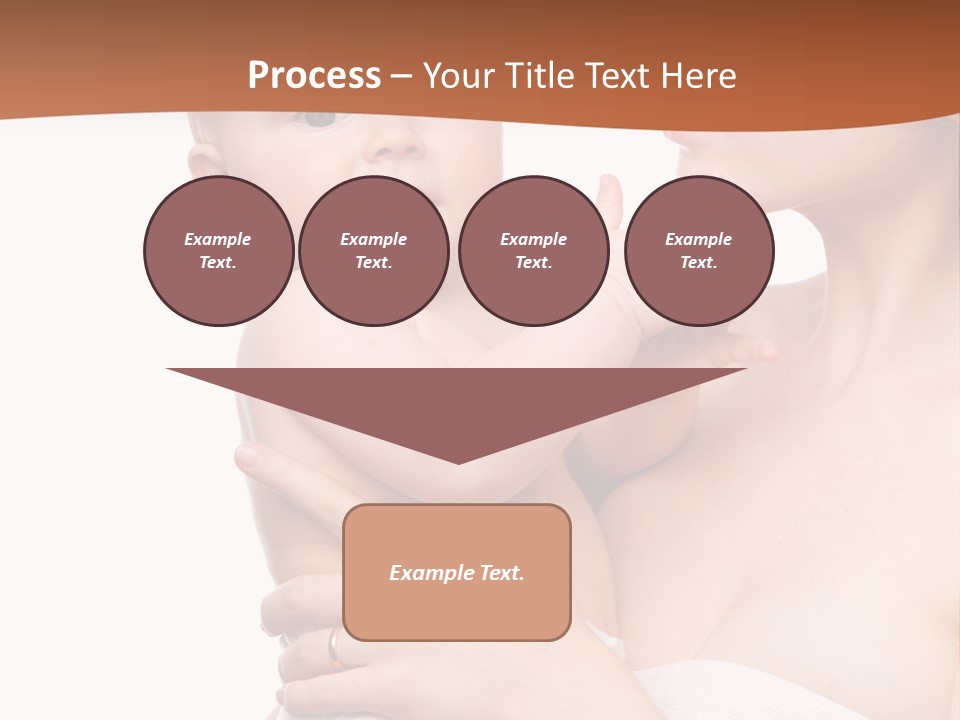 Infant Face Parent PowerPoint Template