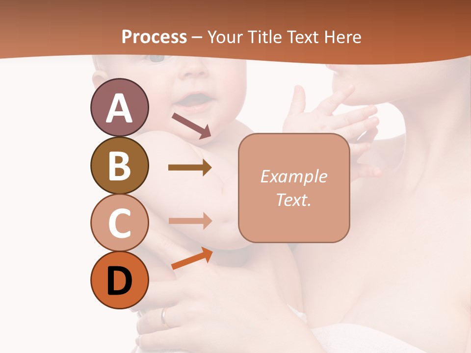 Infant Face Parent PowerPoint Template