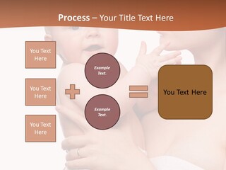 Infant Face Parent PowerPoint Template