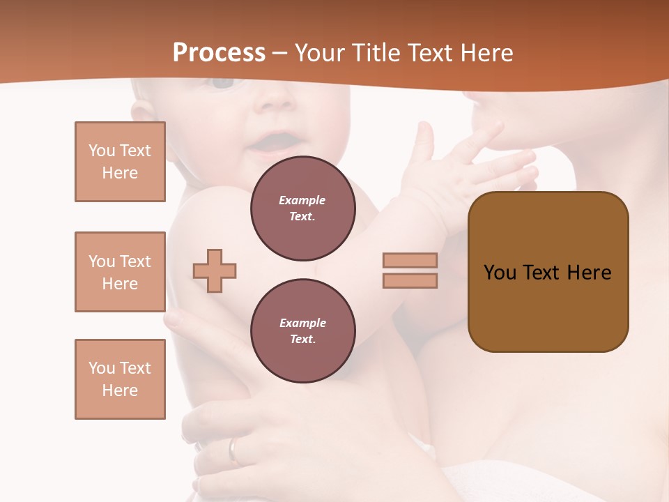Infant Face Parent PowerPoint Template