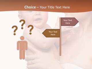 Infant Face Parent PowerPoint Template