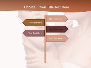 Infant Face Parent PowerPoint Template