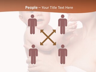 Infant Face Parent PowerPoint Template