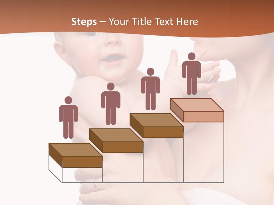 Infant Face Parent PowerPoint Template