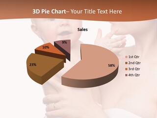 Infant Face Parent PowerPoint Template