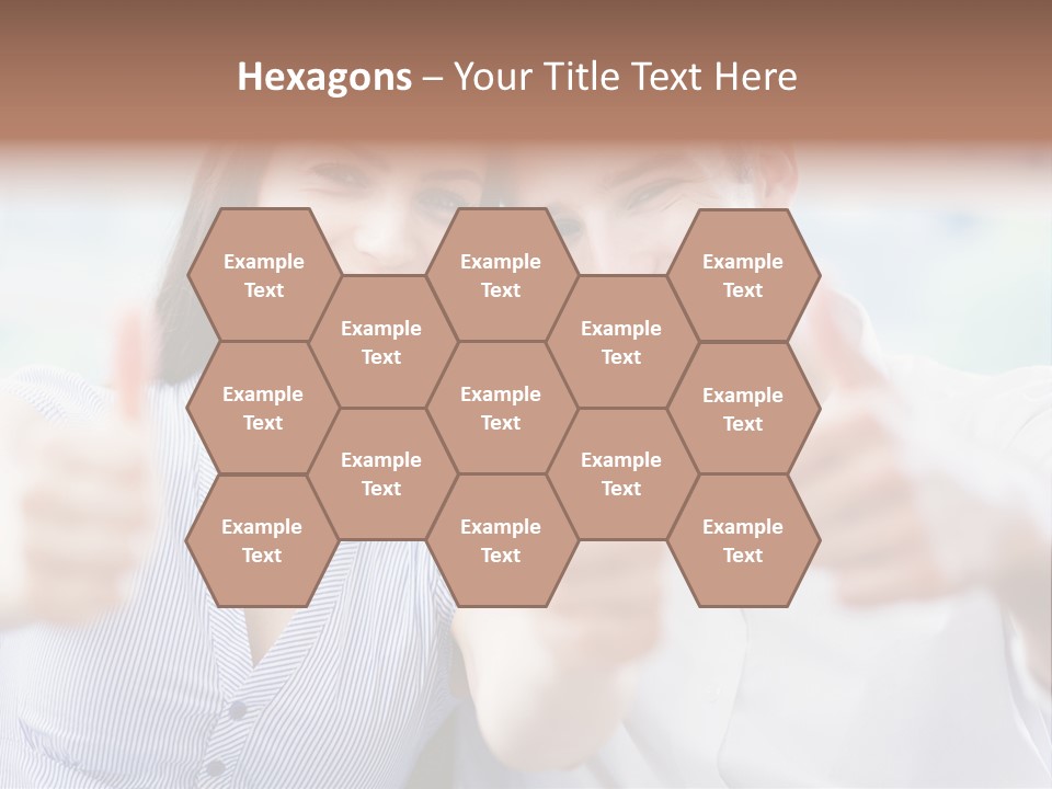 Caucasian Happy Happiness PowerPoint Template